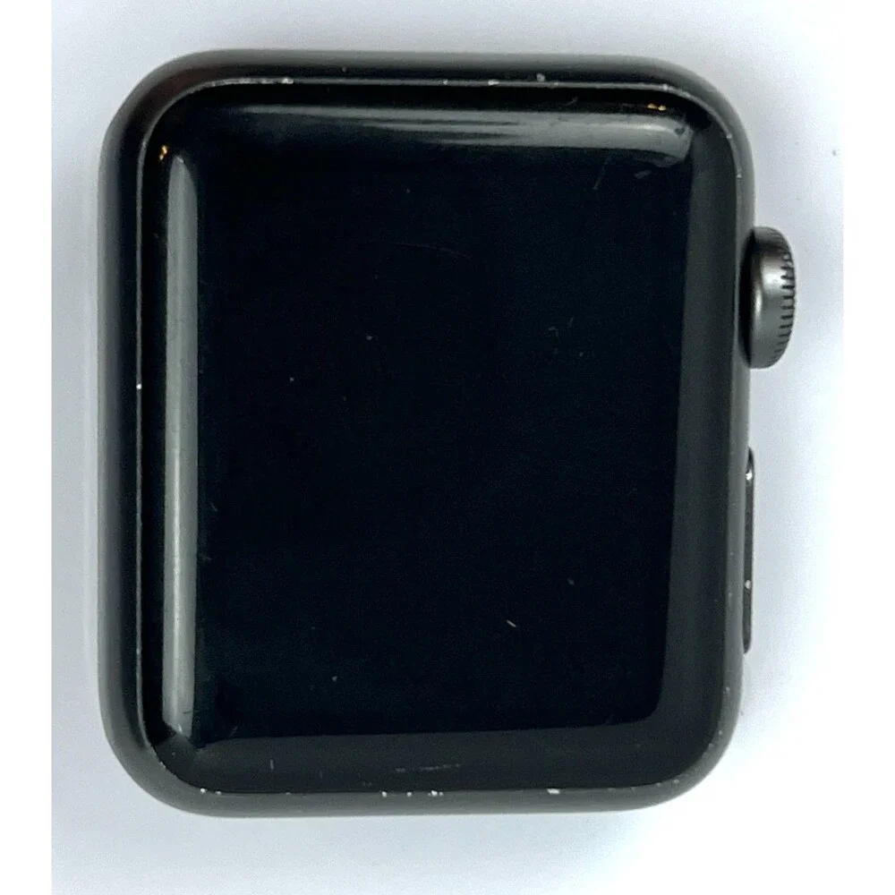 Apple Watch Series 1 A1802 Aluminum 38mm Smart Watch 2 Bands & Charging Stand